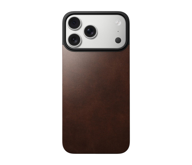 Nomad Magnetic Leather Back na iPhone 17 Pro Max MagSafe brown - 1362283 - zdjęcie 2
